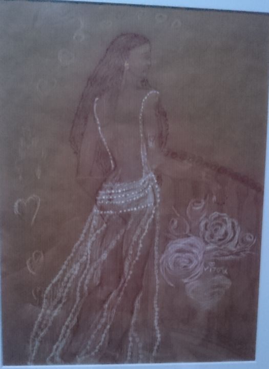 Transparence 绘画, 15.4x11.4 in