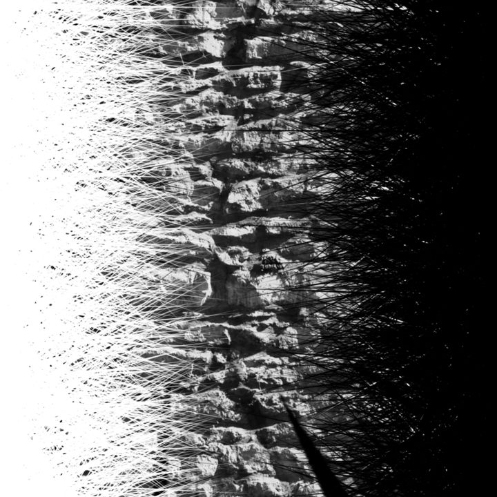 Digital Arts titled "Face à un Mur d'Inc…" by Cila, Original Artwork, Digital Painting