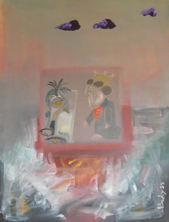 绘画,  51.2x43.3 in 