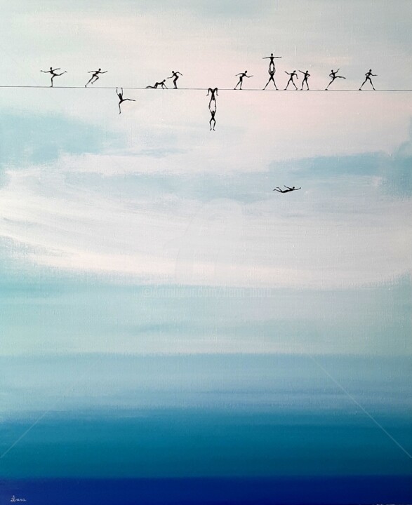 L'individualiste 绘画, 36.2x28.7 in
