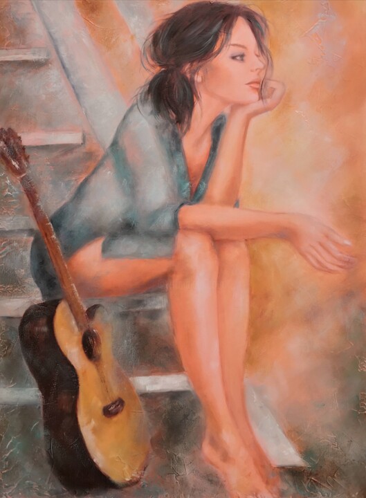 La guitariste