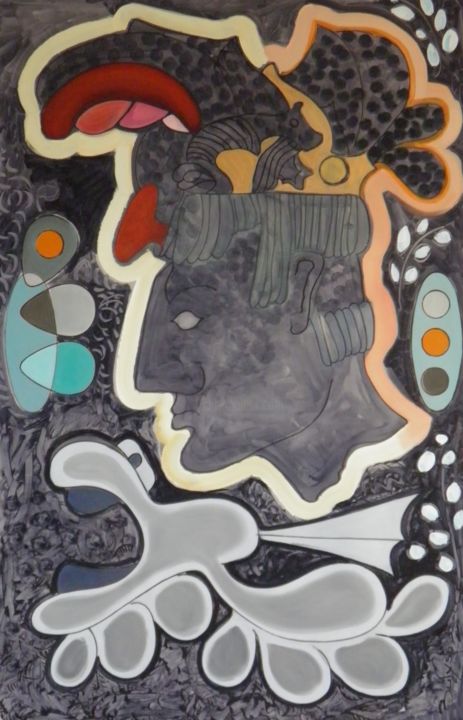 Arès 图画, 47.2x31.5 in