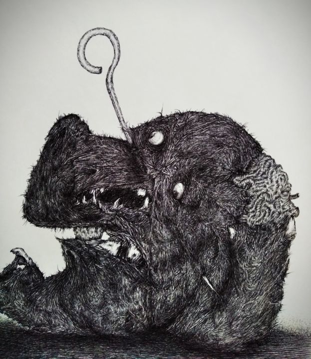 Photography titled "Toothache." by Yorick, Original Artwork, Digital Photography