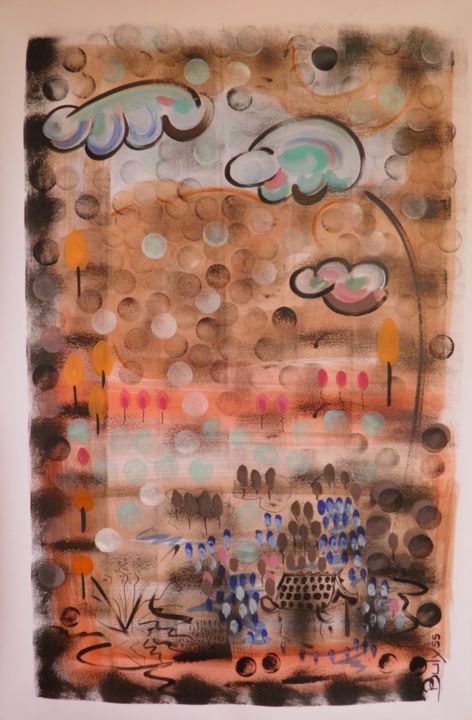 Good morning China 图画, 47.2x31.5 in