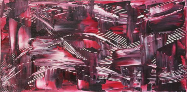 Peinture intitulée "Périphériques" par Patrice Poidevin, Œuvre d'art originale, Acrylique