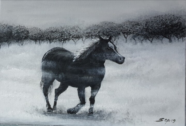Nevoeiro 绘画, 8.3x11.8 in