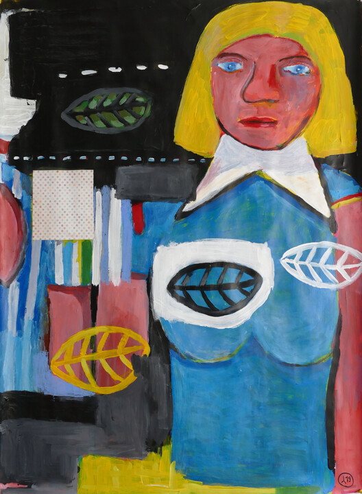 图画,  41.3x29.5 in 