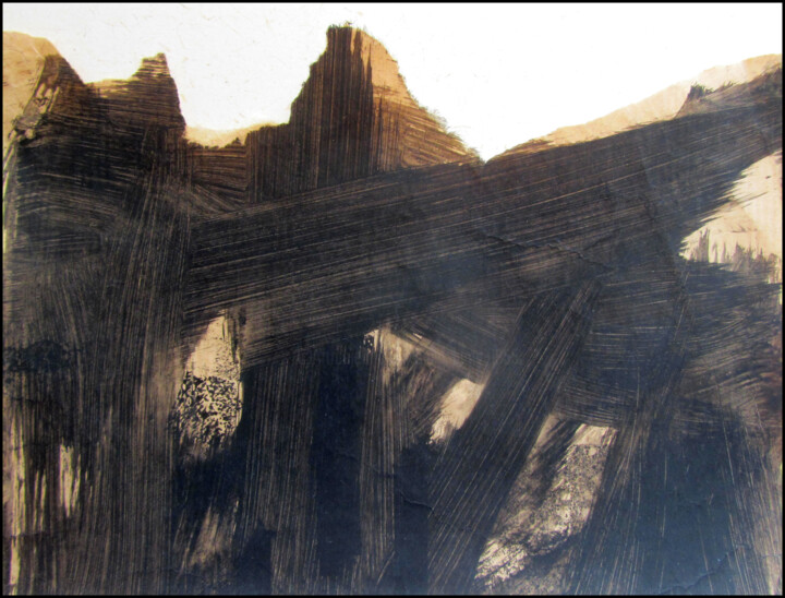 LA MONTAGNE CENTRALE 印花与版画, 6.7x8.9 in