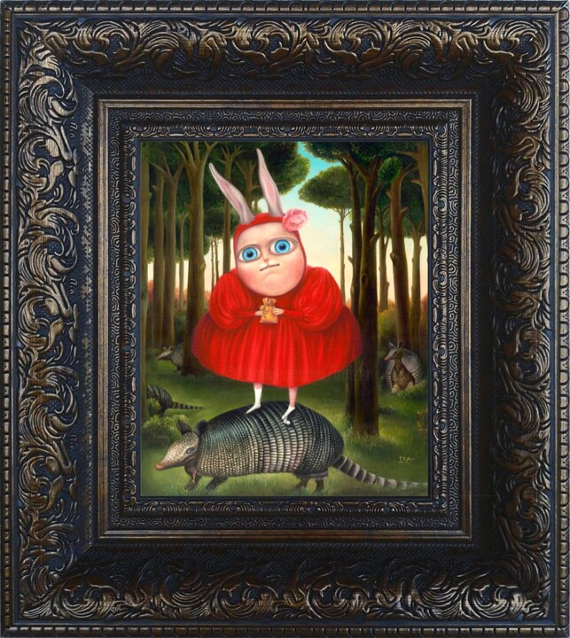 Incisioni, stampe intitolato "Secret. Framed Prin…" da Irena Aizen, Opera d'arte originale, Stampa digitale Montato su Carto…