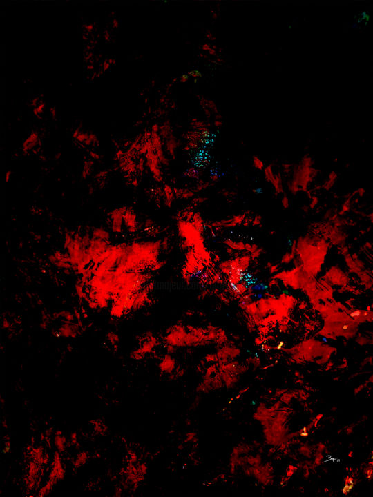 Digital Arts με τίτλο "Cleansing the Filth…" από Barry Farley Visual Arts, Αυθεντικά έργα τέχνης, Ψηφιακή ζωγραφική Τοποθετή…