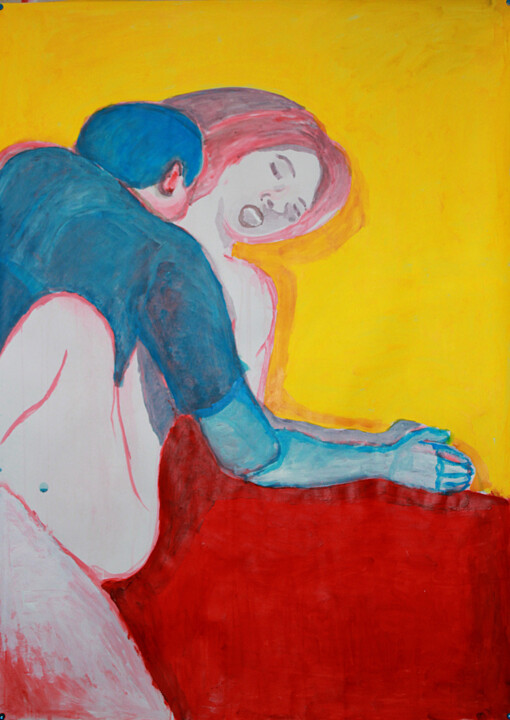Le couple 图画, 41.3x29.5 in