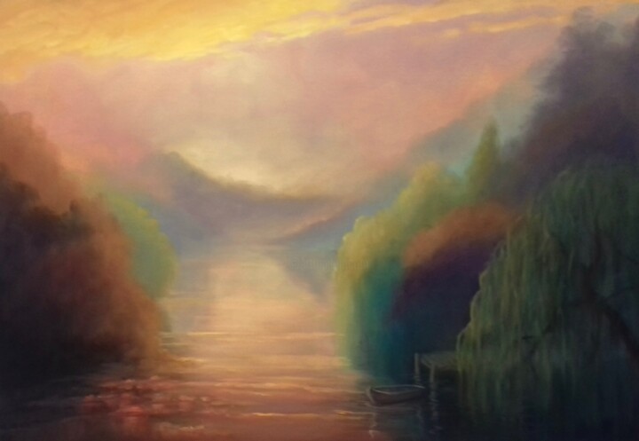 Lumière d èté 绘画, 19.7x27.6 in