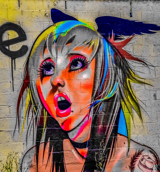 Photography titled "SO GIRL" by Clc, Original Artwork, Digital Photography