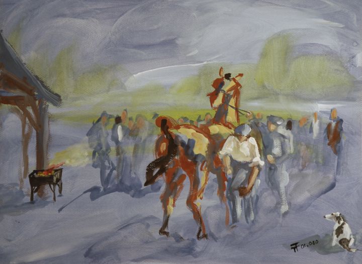 La démonstration 图画, 19.7x25.6 in
