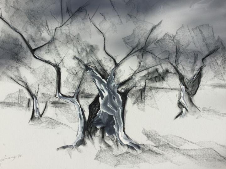 Lolivier de Palau 绘画, 23.6x31.5 in