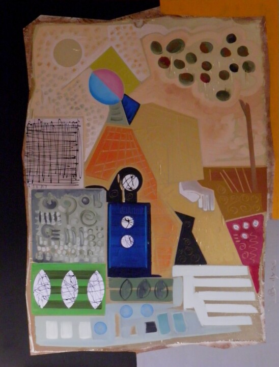 绘画,  45.7x35 in 
