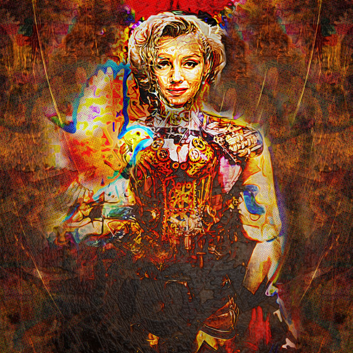 Digital Arts titled "Re-Imagined Steampu…" by Gordon Coldwell, Original Artwork, Digital Painting