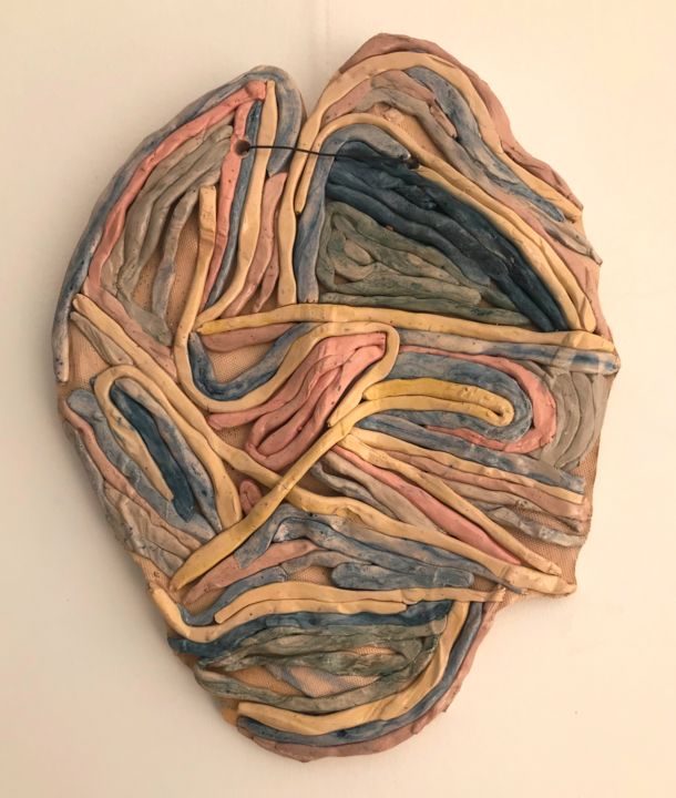 Sculpture titled "The lost one" by Simona Pavlova, Original Artwork, Clay