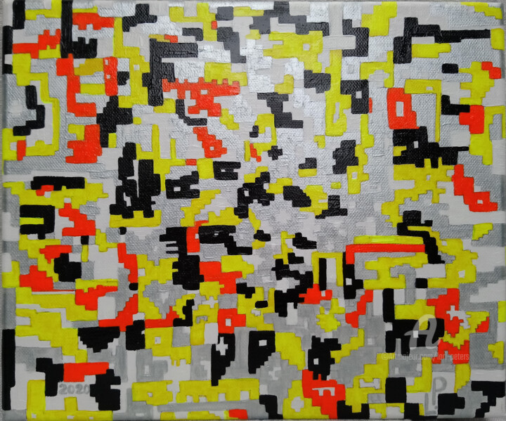 Pixel 绘画, 9.8x11.8 in