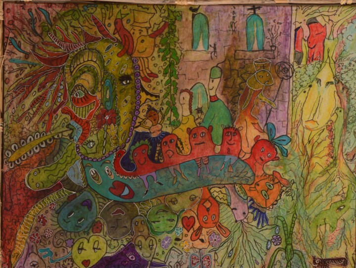 绘画,  18.5x26 in 