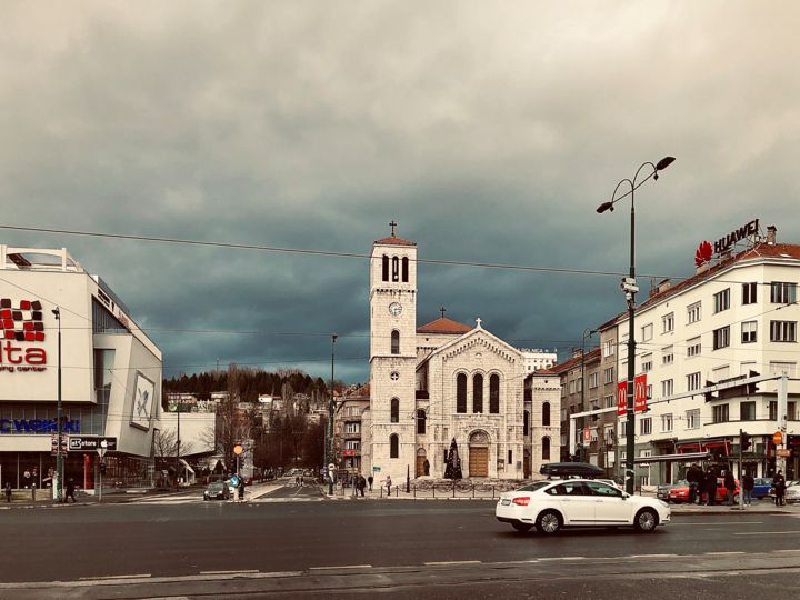 Fotografie getiteld "Sarajevo,BIH" door Arsubh, Origineel Kunstwerk, Digitale fotografie