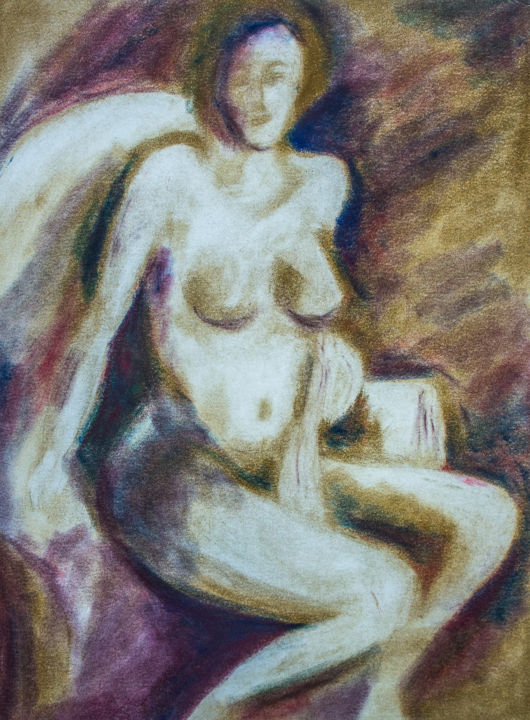 绘画,  22.1x16.5 in 