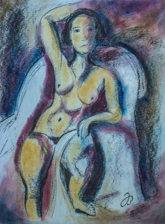 绘画,  22.1x16.5 in 