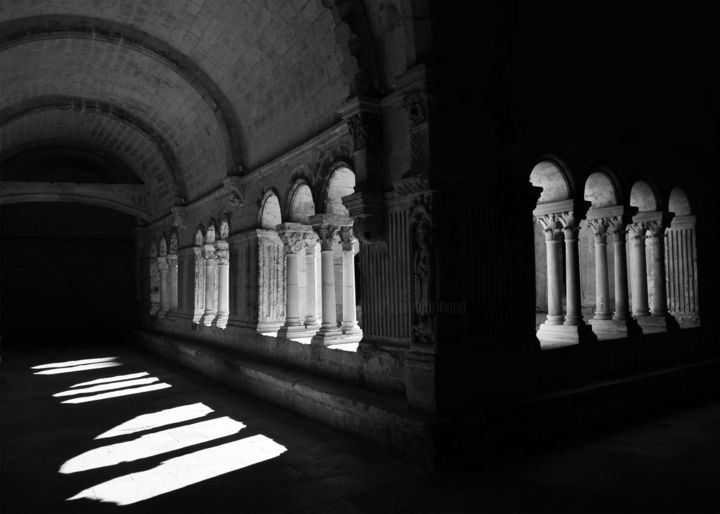 摄影 标题为“Cloître de l'abbaye…” 由Jean-Michel Armand, 原创艺术品, 数码摄影