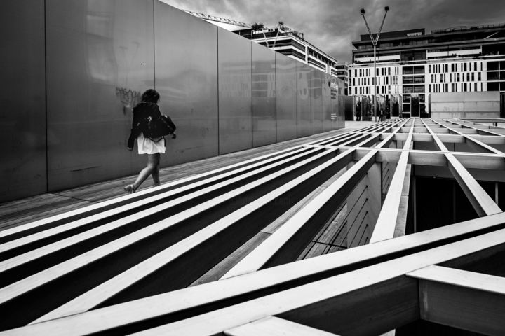 Φωτογραφία με τίτλο "BNF" από Pascal Nedjar, Αυθεντικά έργα τέχνης, Ψηφιακή φωτογραφία