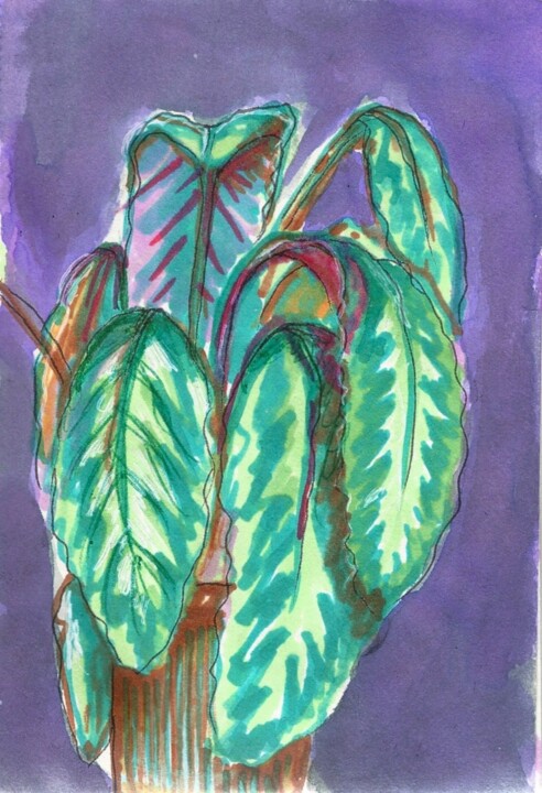 Plante à l'atelier 2 图画, 5.9x3.9 in