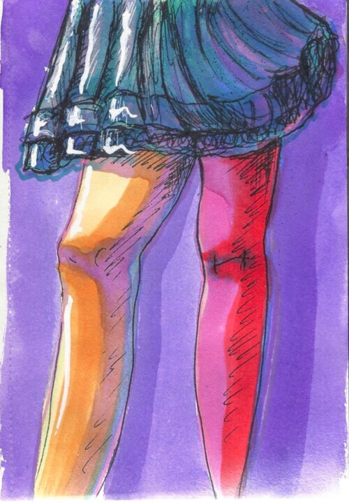 Gambettes 图画, 5.9x3.9 in
