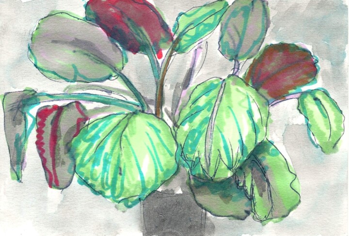图画,  3.9x5.9 in 