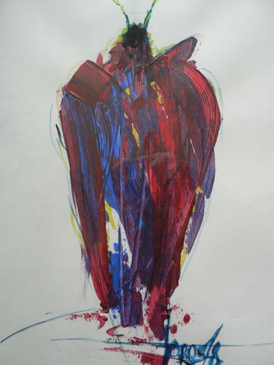 toross matador 绘画, 17.3x12.6 in