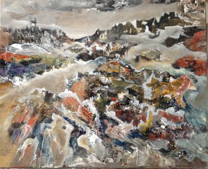 Méandre 3 绘画, 19.7x23.6 in