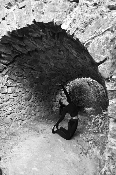 Photographie intitulée "pont romain et salu…" par Martine Maury, Œuvre d'art originale, Photographie non manipulée