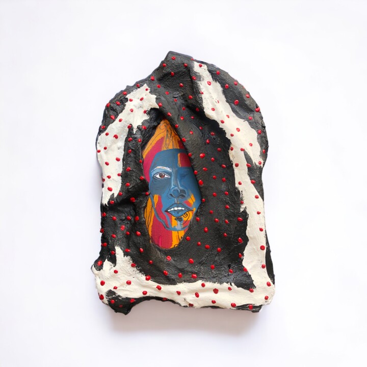 Sculpture titled "“The Sûfî; Residue…" by Naz Işıksoy, Original Artwork, Plaster