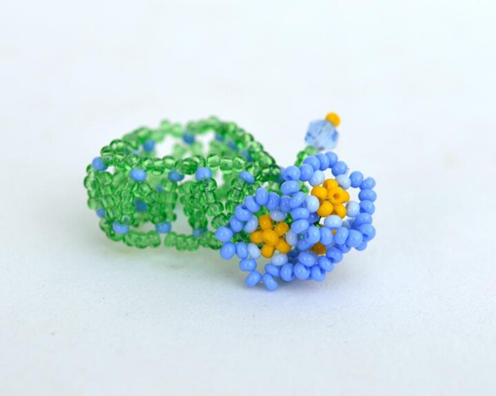 Forget-me-nots ring 设计