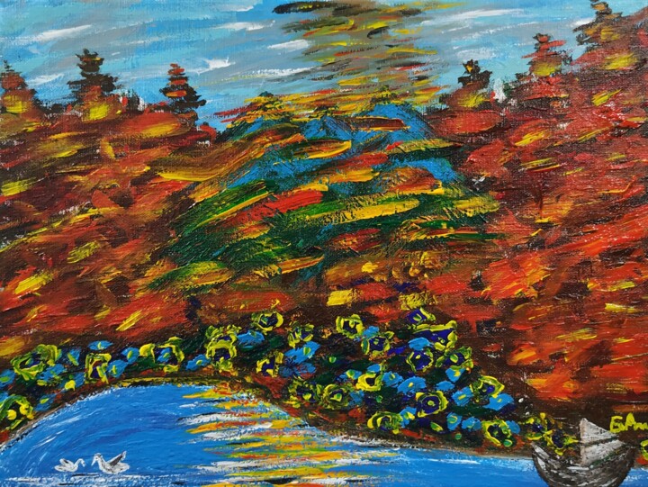 Nature's reality 绘画, 11.8x15.8 in