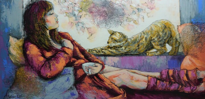 Matin d'hiver.Nathalie Montel