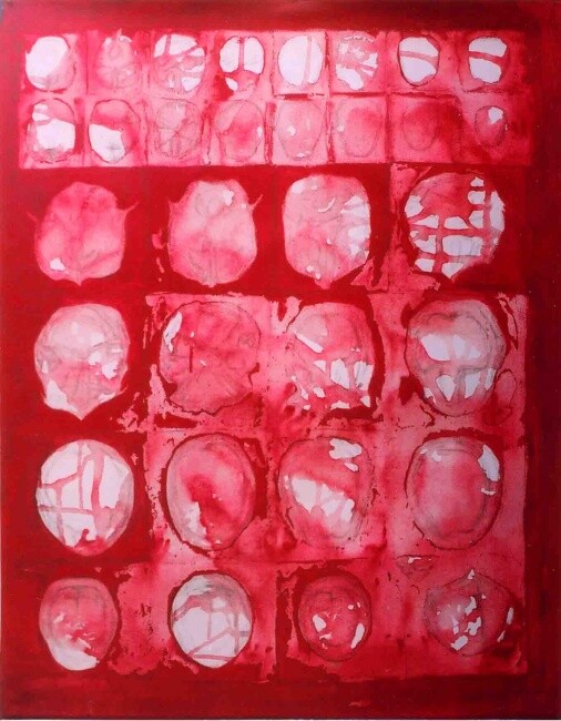Peinture intitulée "Image1" par Raj Kumar Mazinder, Œuvre d'art originale