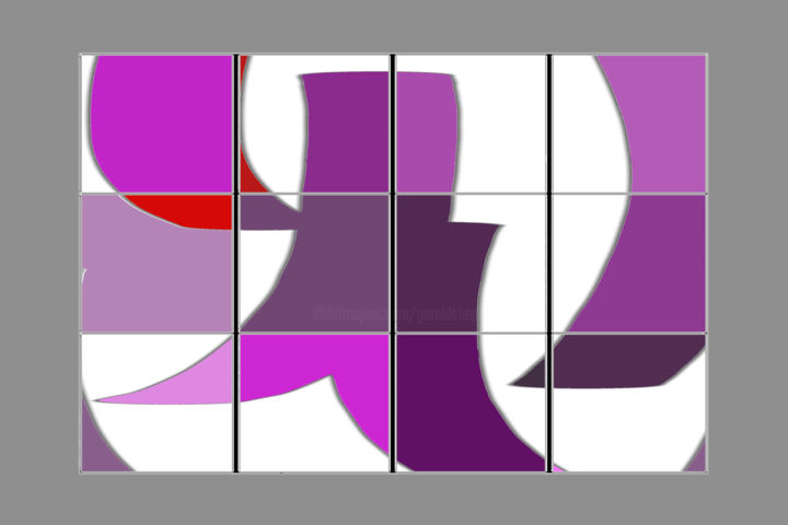 Digital Arts titled "Captive Gestures" by Gerald Shepherd F.F.P.S., Original Artwork, Digital Painting