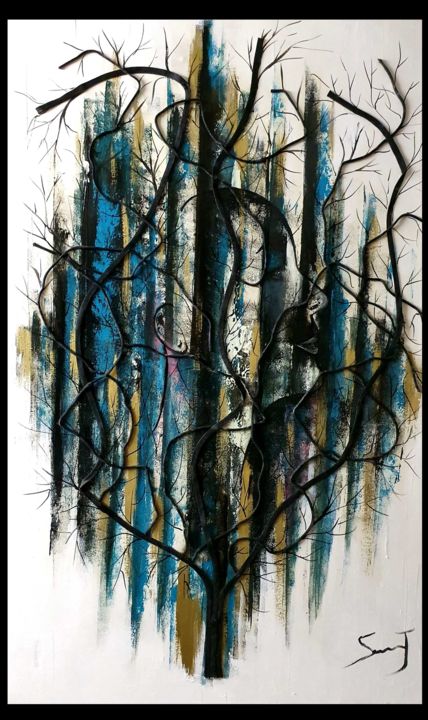 Gaia 绘画, 47.2x31.5 in