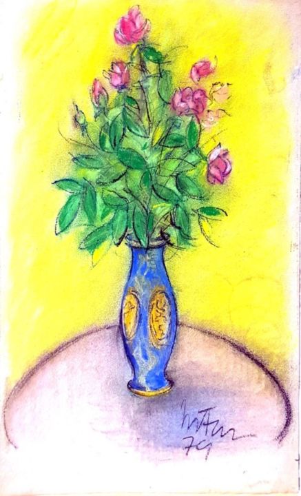 energie floreali 绘画, 16.5x11.6 in