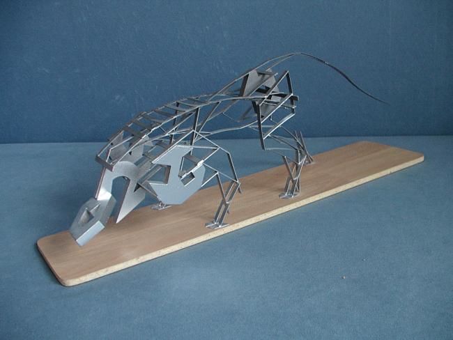 Sculpture titled "predator" by Pablo, Original Artwork