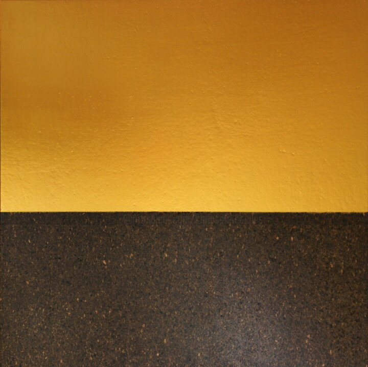 Painting titled "Undercover Cork No.…" by Carla Sá Fernandes, Original Artwork, Acrylic Mounted on Wood Stretcher frame