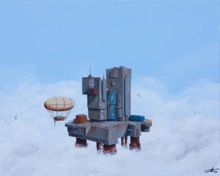 Ravitaillement 绘画, 13x16.1 in