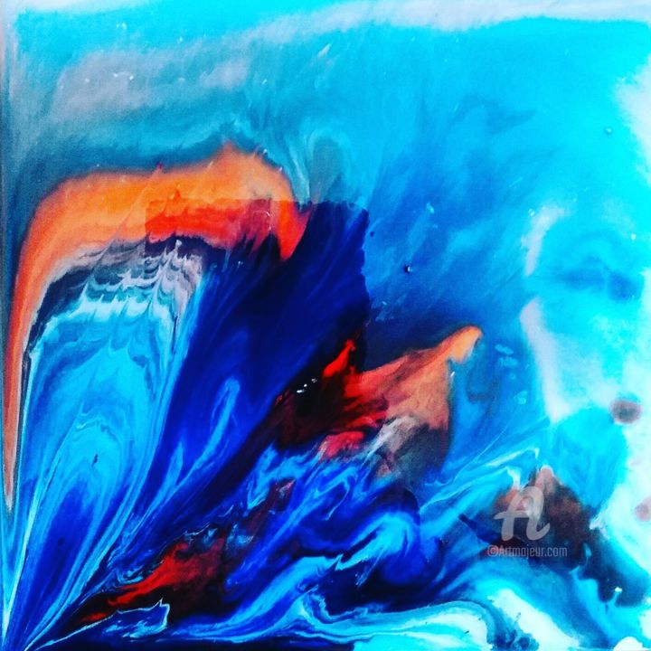 "SAFRAN-ART" başlıklı Tablo Canip Safranbolulu tarafından, Orijinal sanat, Akrilik