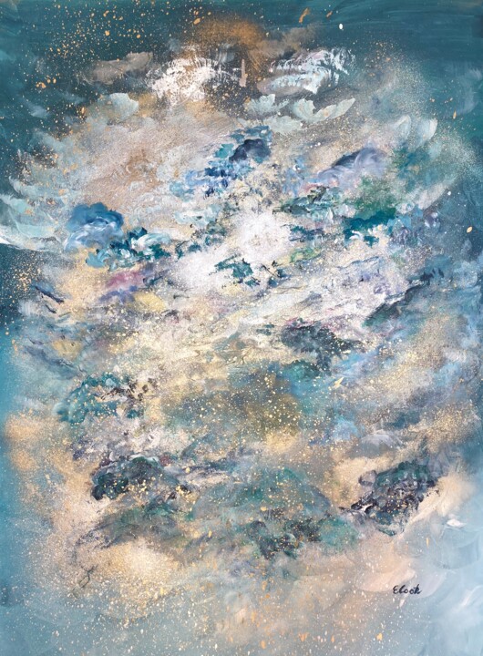Peinture intitulée "The Angels Garden" par Elisa Cook Benbassat Bassat, Œuvre d'art originale, Acrylique