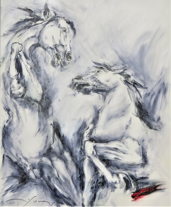 361b-S'cabreux 绘画, 39.4x31.9 in