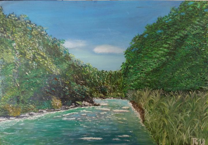 Jajabacoa 绘画, 11x15.8 in